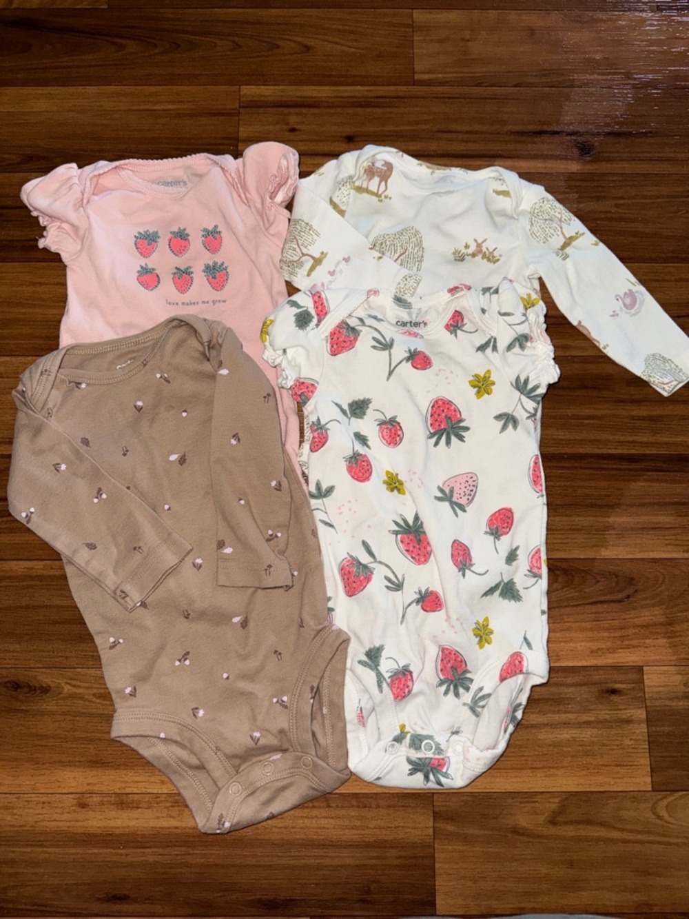 Carter’s bodysuit / onesie lot 3-6 month